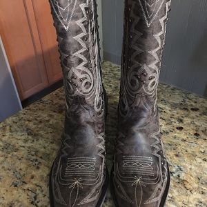 NEW OLD GRINGO SWAROVSKI CRYSTAL BOOTS 7.5 *RARE*